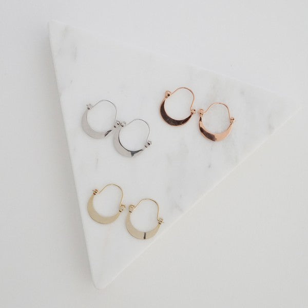 Presley Moon Hoop Earrings