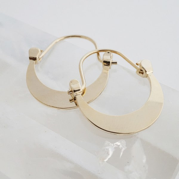 Presley Moon Hoop Earrings