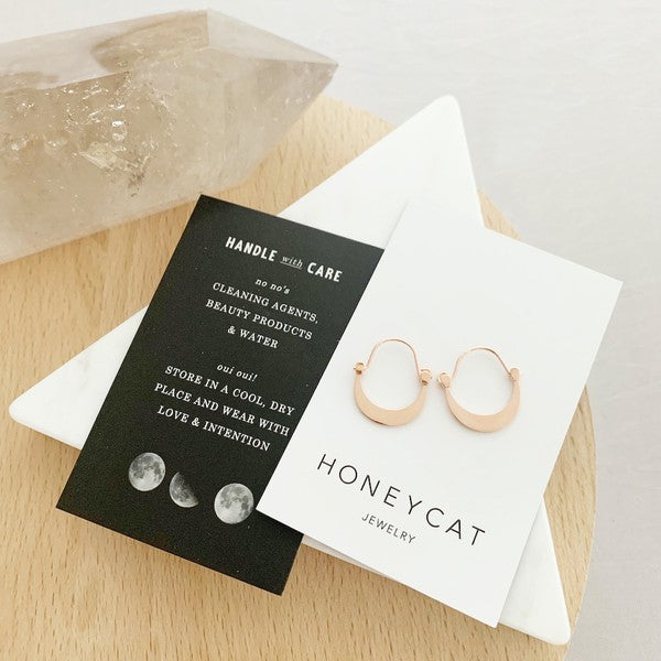 Presley Moon Hoop Earrings