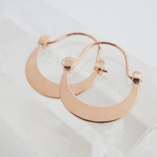 Presley Moon Hoop Earrings