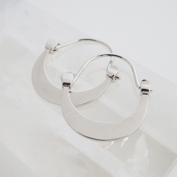 Presley Moon Hoop Earrings