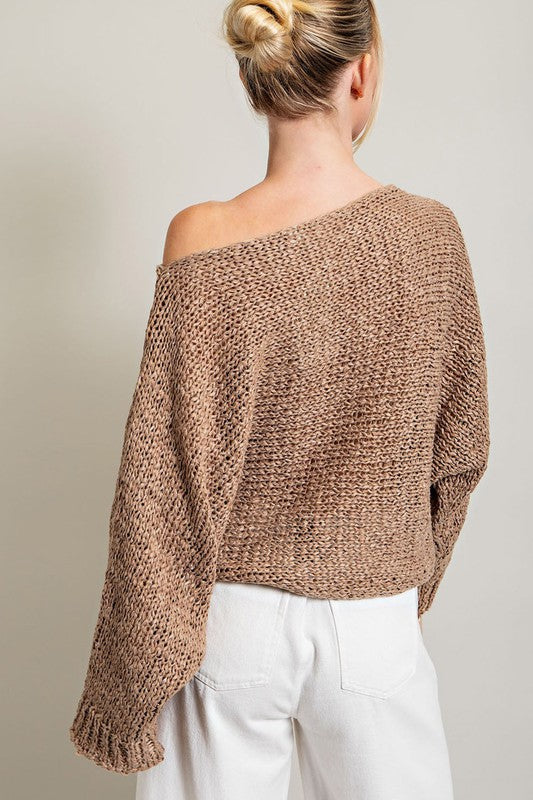 Mocha Knit Sweater