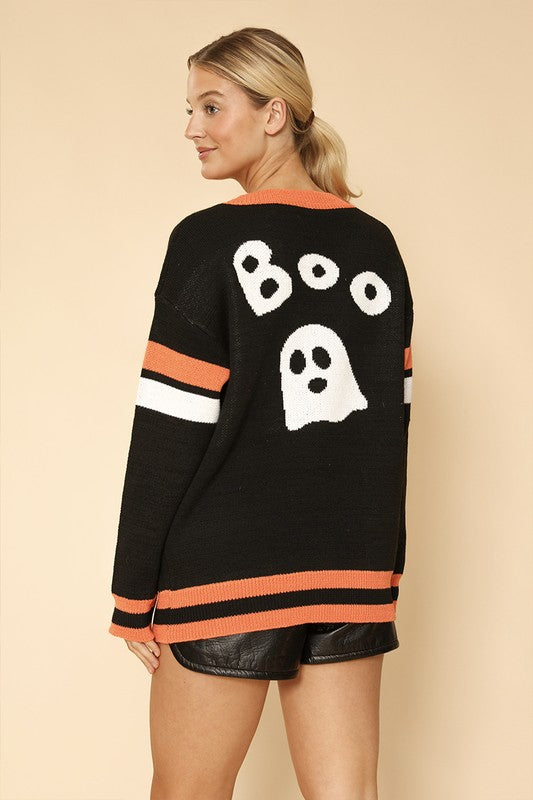 Boo Cardigan