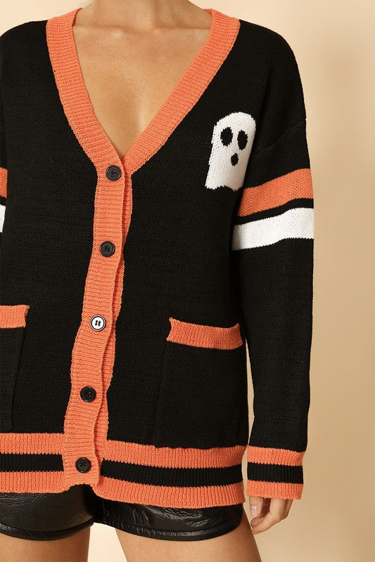 Boo Cardigan