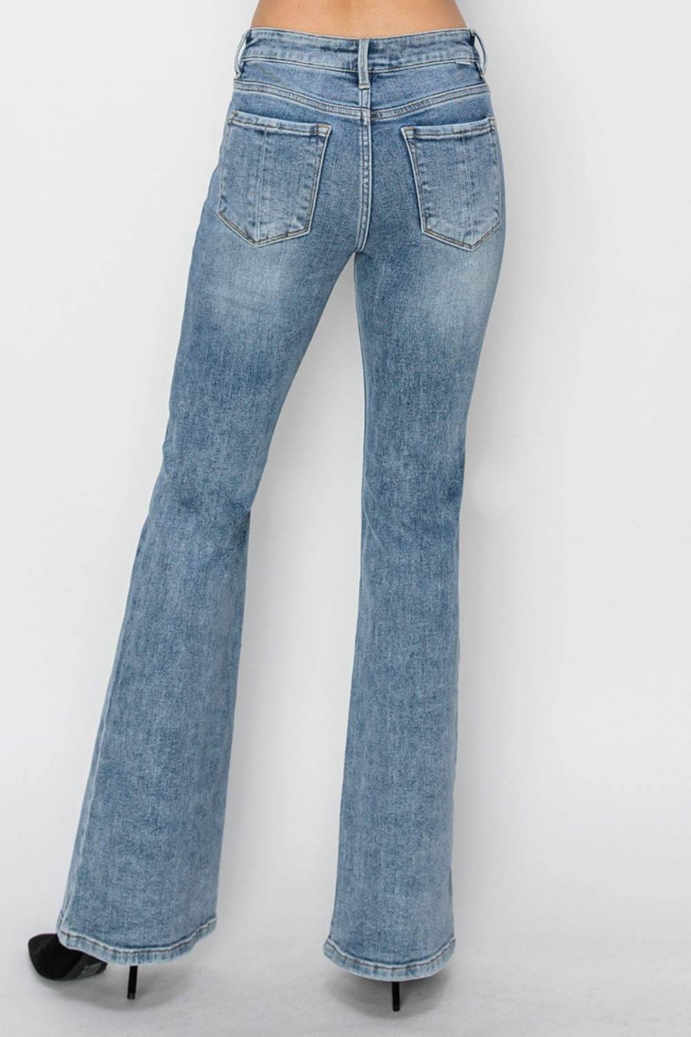 Mid Rise Bootcut Jeans