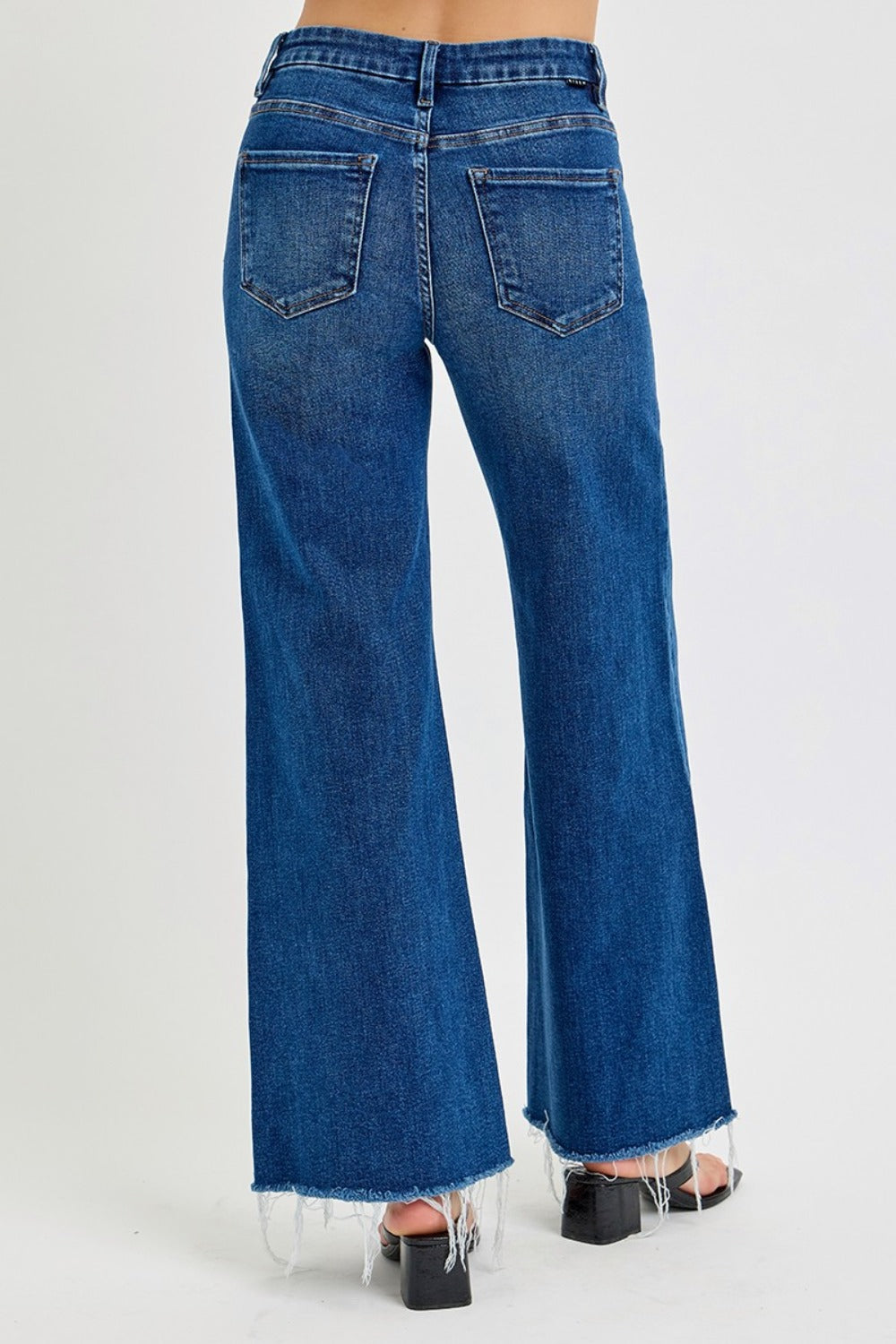 High Rise Wide Leg Jeans