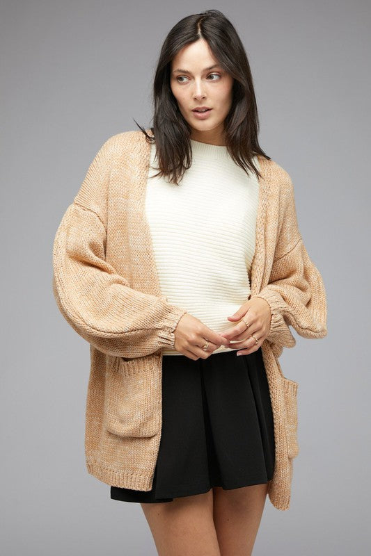 Last One Sale! Knit Long Sleeve Cardigan