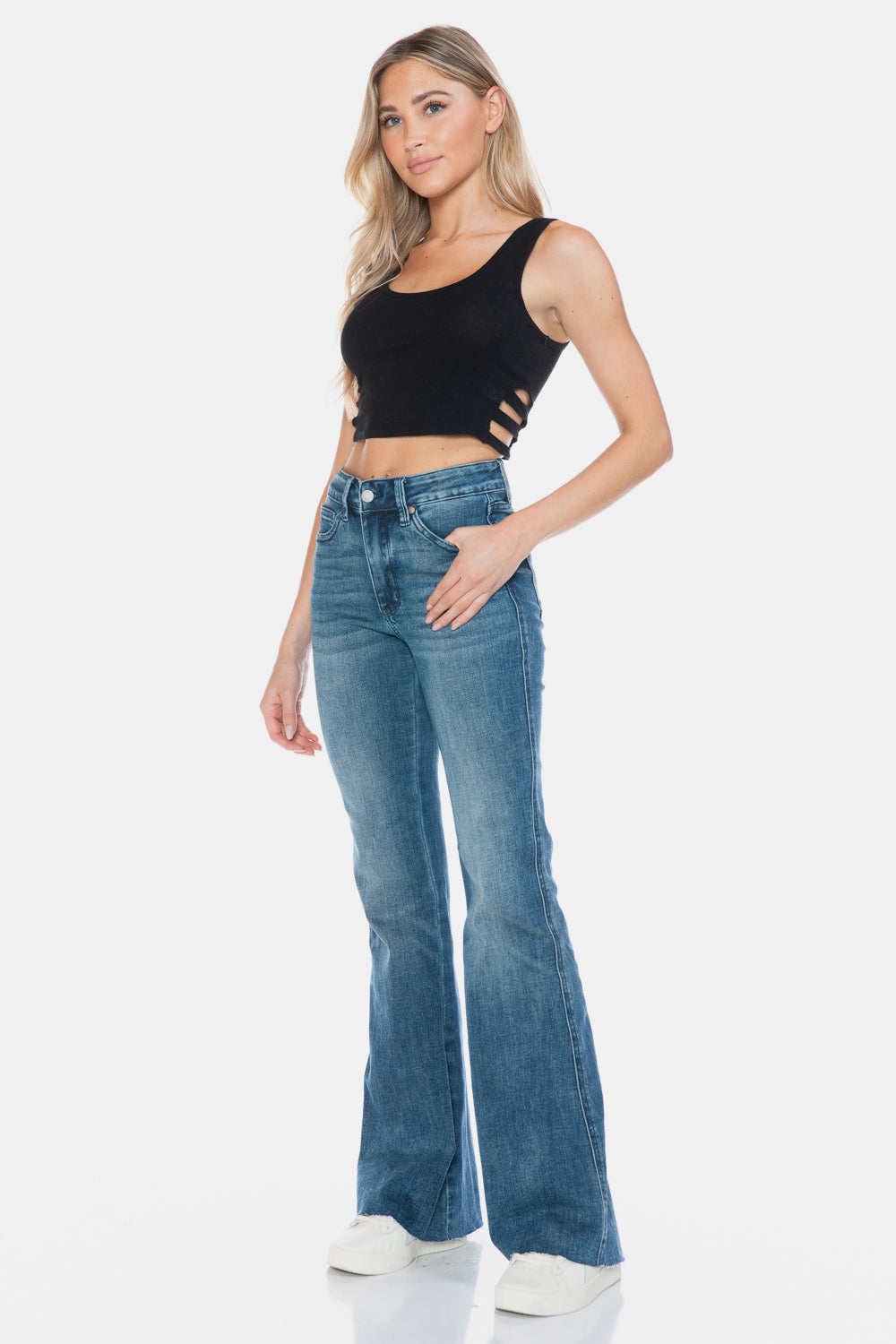 High Rise Flare Jeans