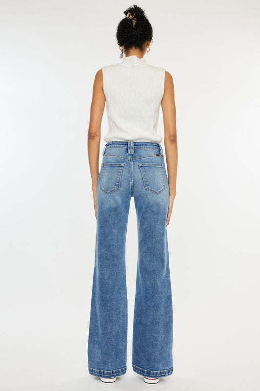 High Rise Wide Leg Jeans