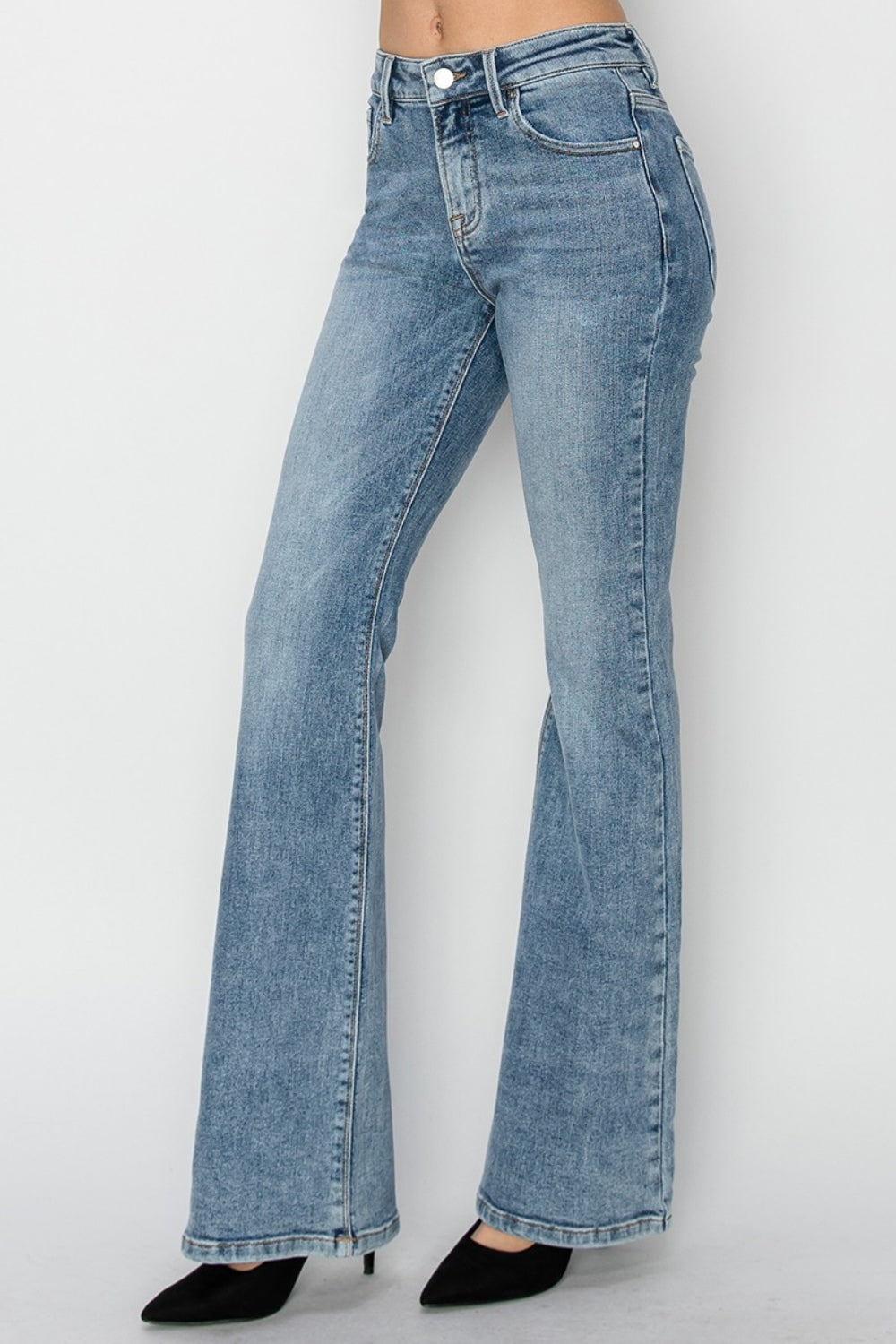 Mid Rise Bootcut Jeans