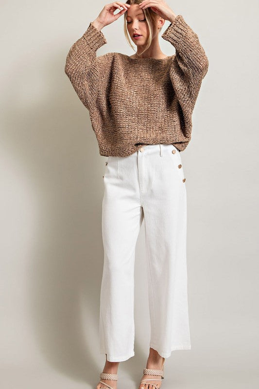 Mocha Knit Sweater