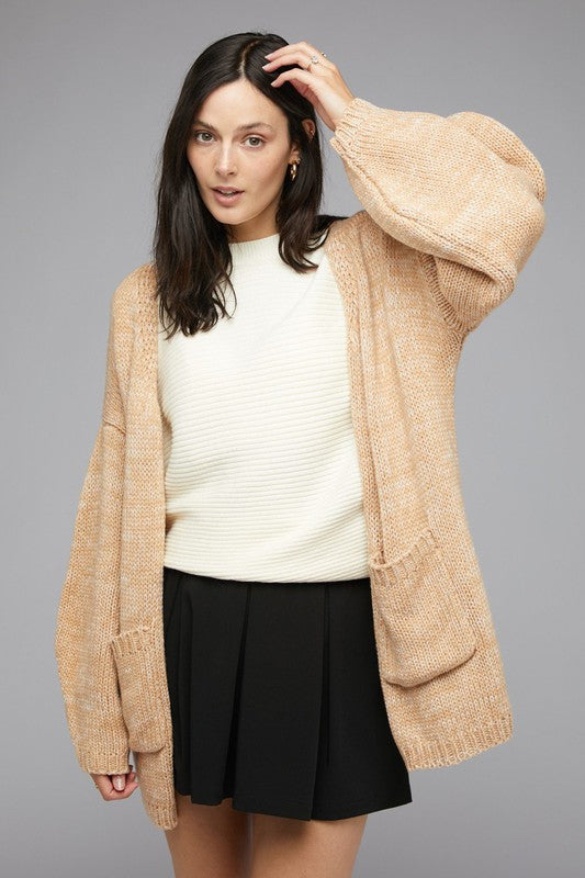 Last One Sale! Knit Long Sleeve Cardigan