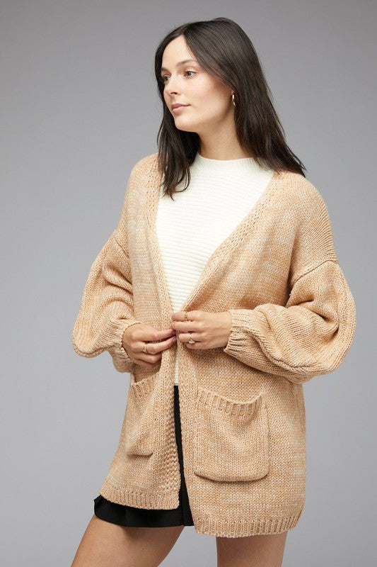 Last One Sale! Knit Long Sleeve Cardigan